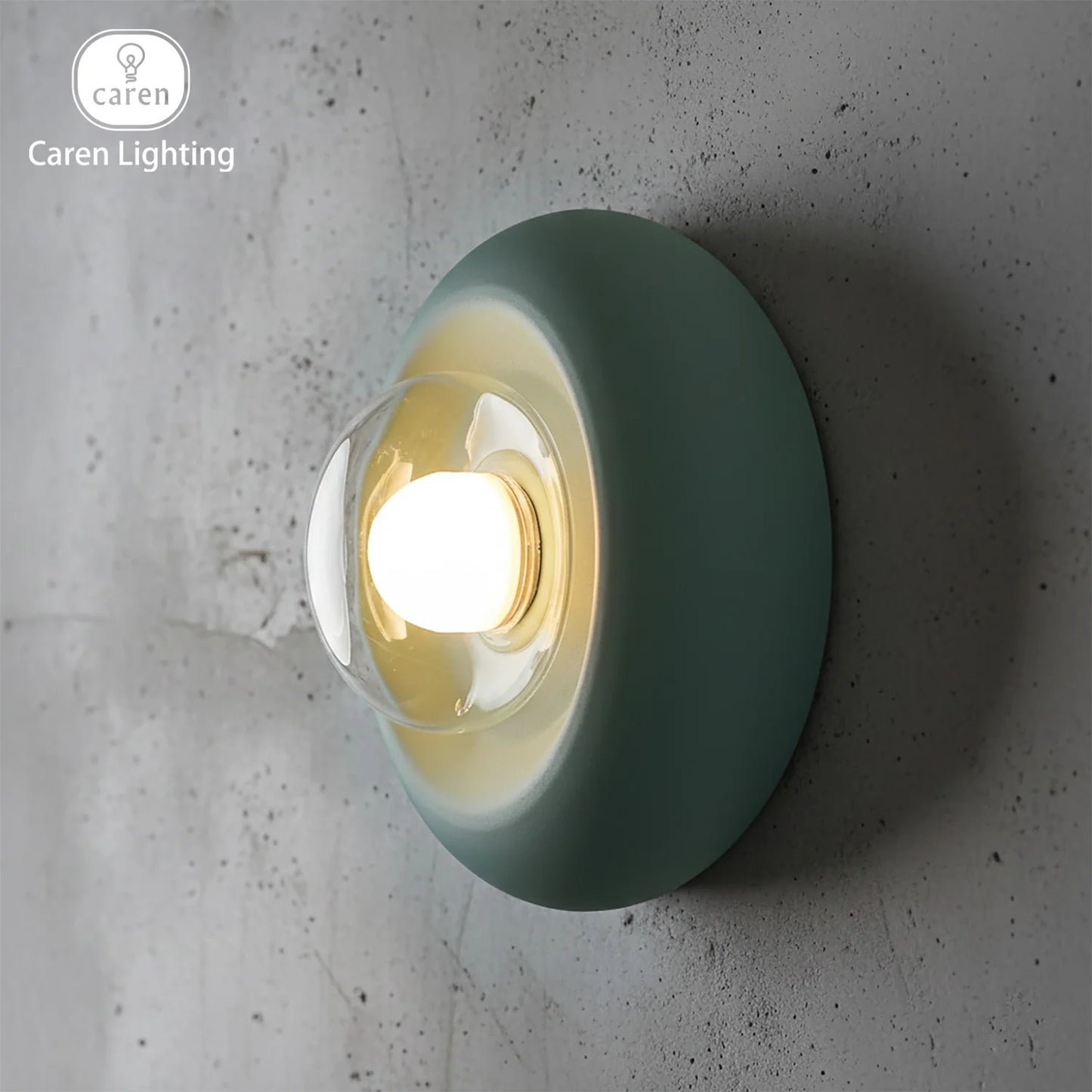 Lighting Futurism Wall Sconces Lighting Design Glass Electroplating LED Bauhaus Contemporary Modern Cozy Light Fixture