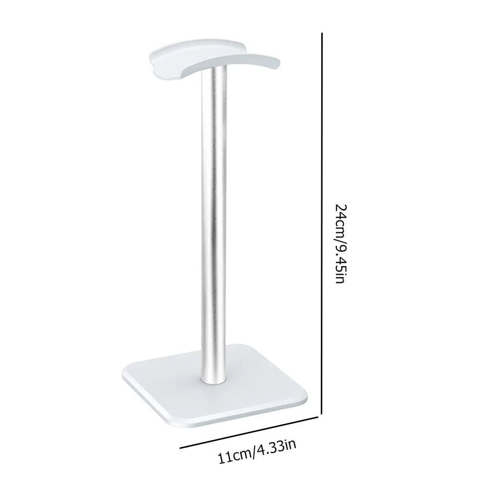Universal Headphone Holder Headphone Stand Aluminum Alloy Headphone Desk Hanger Space Desktop Keeper Headset Accessories