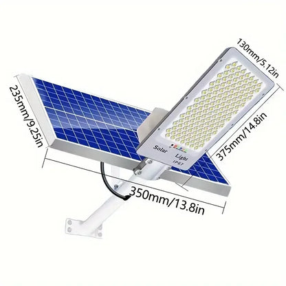 200W Solar Street Lamp Outdoor 6000Mah Solar Light Waterproof Safety Lighting Garden Lighting Garden Decoration