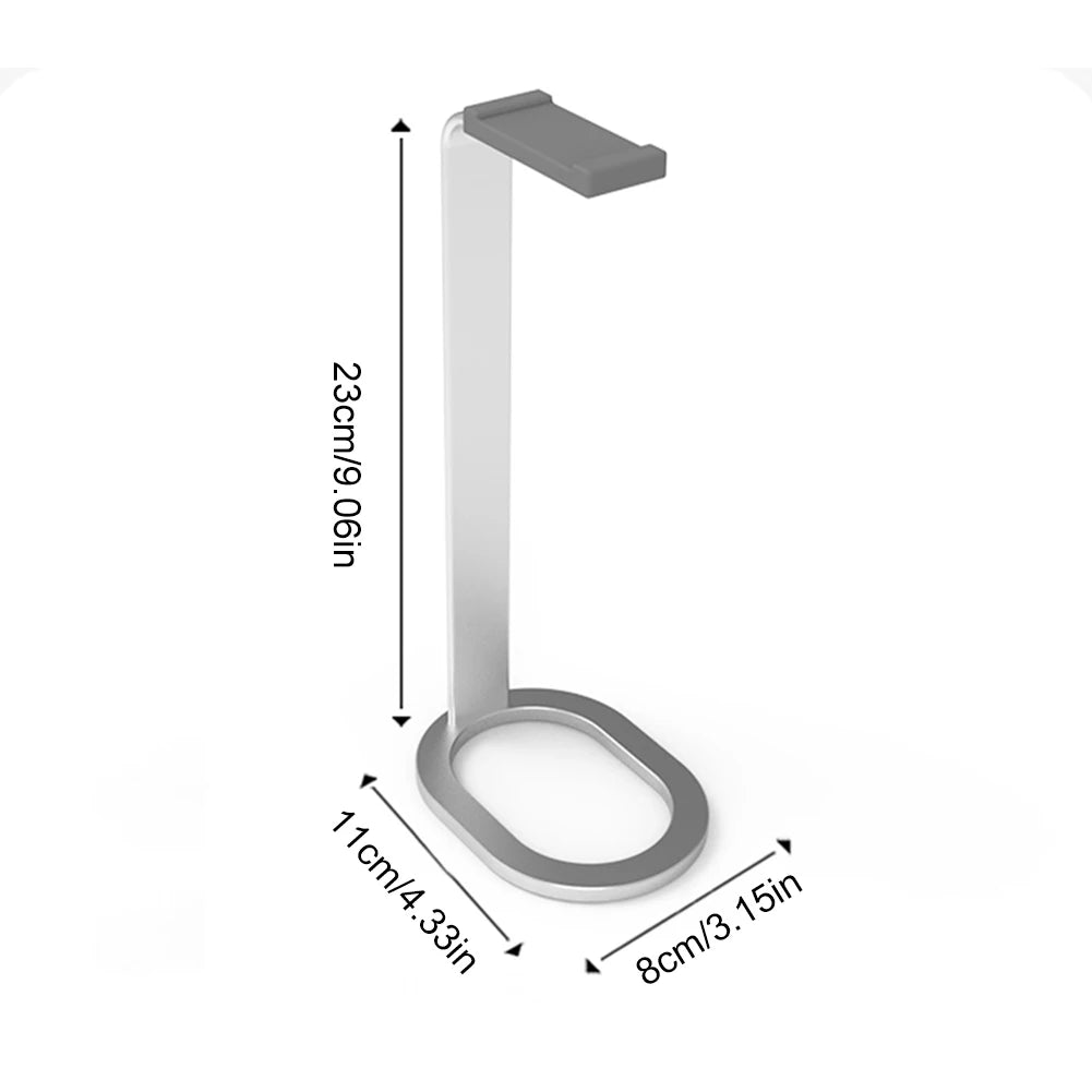 Universal Headphone Holder Headphone Stand Aluminum Alloy Headphone Desk Hanger Space Desktop Keeper Headset Accessories