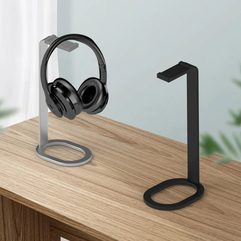 Universal Headphone Holder Headphone Stand Aluminum Alloy Headphone Desk Hanger Space Desktop Keeper Headset Accessories