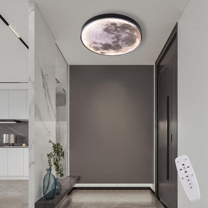 3D Moon LED Wall Lamp Modern Art Deco Lighting, Remote Control Lighting with 16