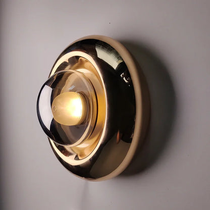 Lighting Futurism Wall Sconces Lighting Design Glass Electroplating LED Bauhaus Contemporary Modern Cozy Light Fixture