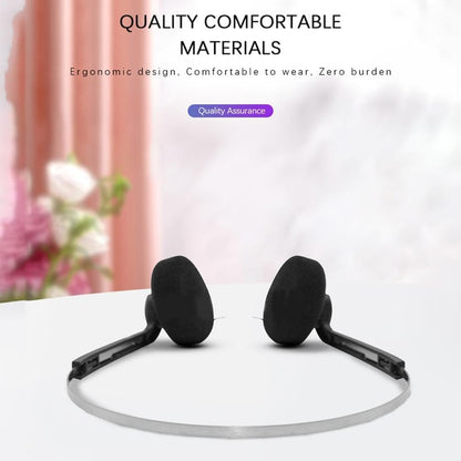 Orange Retro Over-Ear Headphone Vintage Underwire Headphone for Walkman