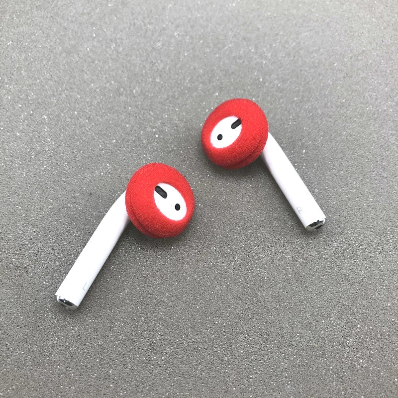 Ear Pads for Airpods 1/2 Earphones Dount Foam Sponge Apple Bluetooth Earphone Replacement Earpads Headphone Covers Eartips 10Pcs